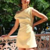By Nicola Aurelie Mini Dress In Lemon -Chic Wear Store 0W1A0767 ee8a5d24 8f37 4b52 b195 a8cc94bf42fc scaled