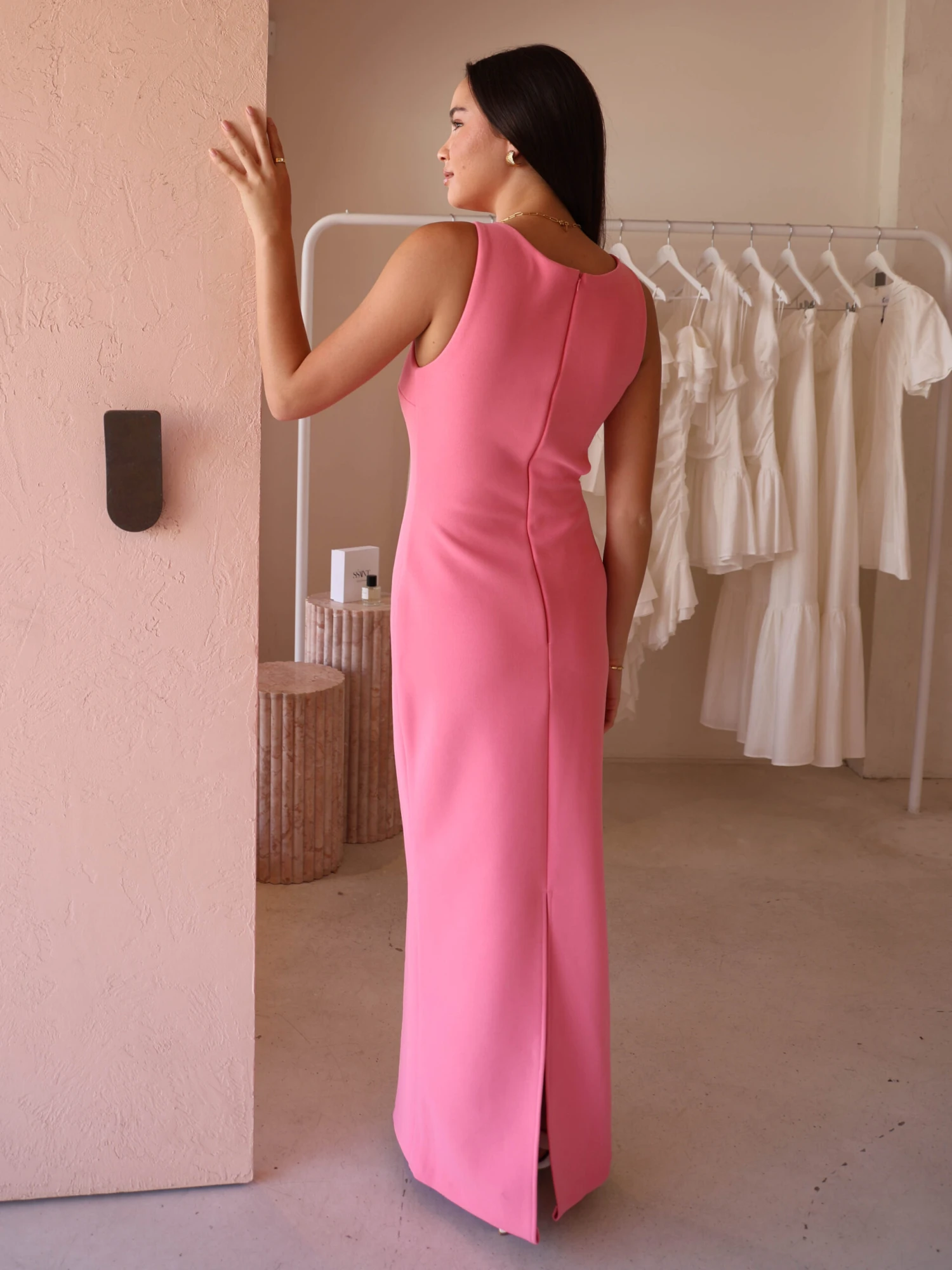 Tojha Valentina Dress In Rouge Pink 7 Tojha Valentina Dress In Rouge Pink - Image 5