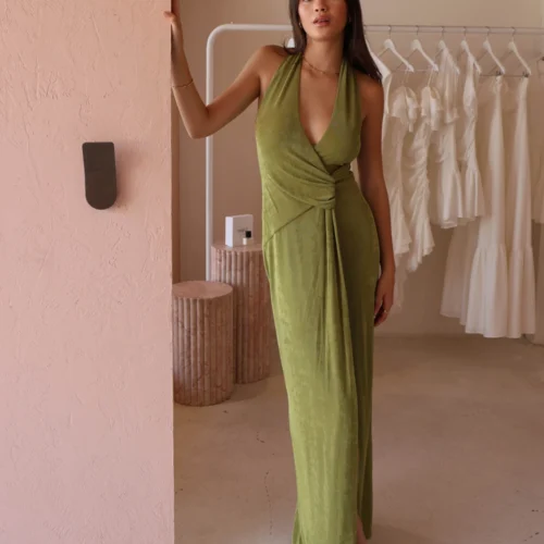 Tojha Tamsin Dress In Green Tea -Chic Wear Store 0W1A1621 65c8f087 578e 4a75 8374 729ac15bdbf0 scaled