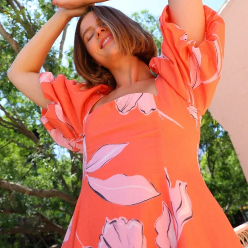 By Nicola Into The Woods Mini Dress In Festivo -Chic Wear Store 0W1A1646 scaled