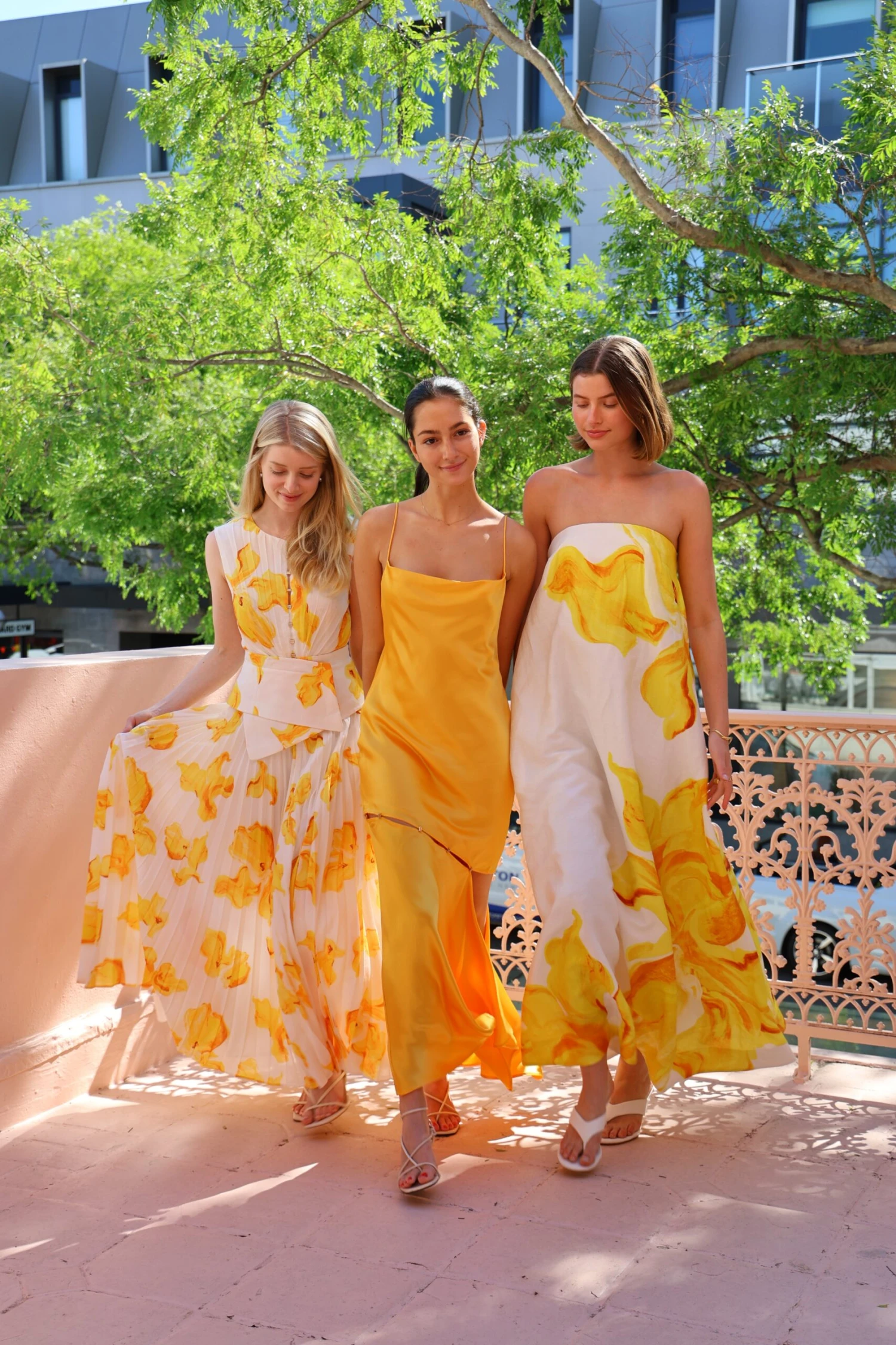 Acler Halewood Maxi Dress In Honey Gold 4 Acler Halewood Maxi Dress In Honey Gold - Image 2