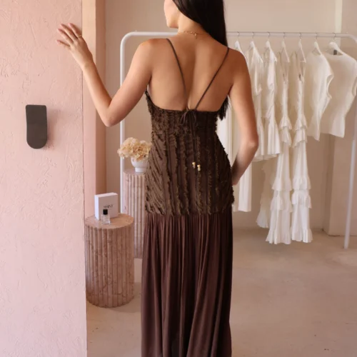 Roame Harlo Dress In Mocha -Chic Wear Store 0W1A2876 791d6adc b7e1 4f6f 965e 4e09a37cd2df scaled