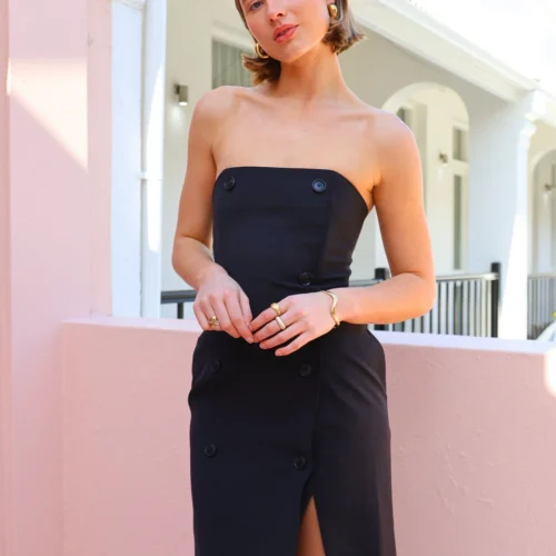 Viktoria & Woods Matrimony Dress In Black -Chic Wear Store 0W1A4445