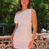 Ownley Claire Mini Dress In Ivory 1 Ownley Claire Mini Dress In Ivory -Chic Wear Store 0W1A5086