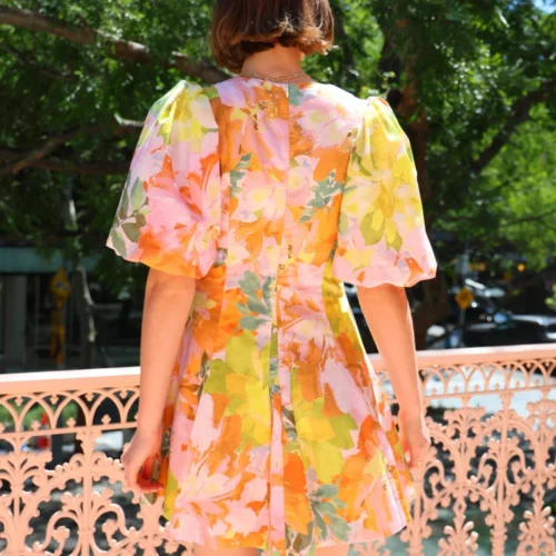 By Nicola Wavy Mini Dress In Floral Confetti -Chic Wear Store 0W1A5209 1e2d60fe a1a8 4087 ba3a 4062eddd47d3 scaled