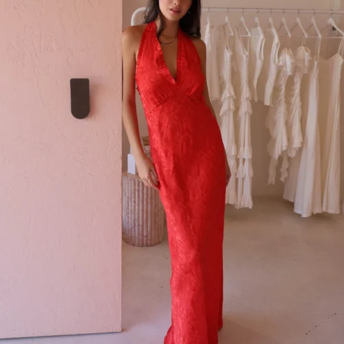 Roame Eilwen Dress In Scarlet Meadow