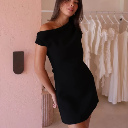 By Nicola Aurelie Mini Dress In Black 12 By Nicola Aurelie Mini Dress In Black -Chic Wear Store 0W1A5827 edb013ac dce6 44c2 ba71 f07b50c5140b scaled