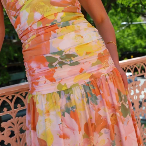 By Nicola Twist Maxi Dress In Floral Confetti -Chic Wear Store 0W1A5833 873d4284 4d4a 4fde a68f 23c602b91120