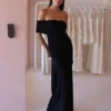 By Nicola Fiesta Off Shoulder Maxi Dress In Black -Chic Wear Store 0W1A6480 f47b6d8d 382a 471b 834f 85c387eacade scaled