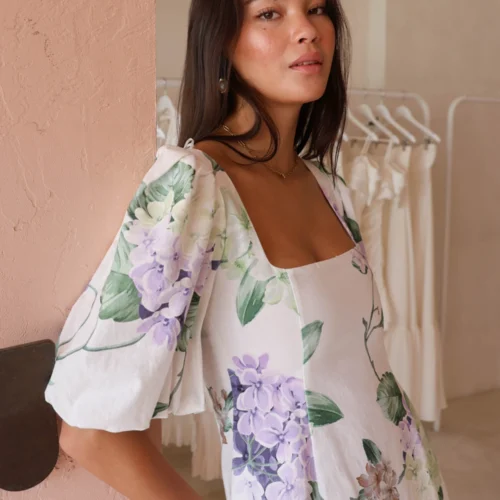 By Nicola Into The Woods Mini Dress In Garden Party -Chic Wear Store 0W1A6934 scaled