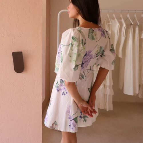 By Nicola Into The Woods Mini Dress In Garden Party -Chic Wear Store 0W1A6957 scaled