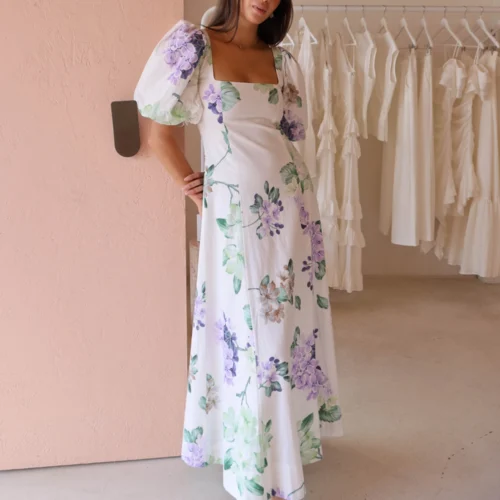 By Nicola S/S Into The Woods Maxi Dress In Garden Party -Chic Wear Store 0W1A7014 scaled