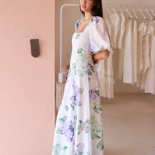 By Nicola S/S Into The Woods Maxi Dress In Garden Party -Chic Wear Store 0W1A7034 scaled