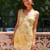 Ownley Carlotta Mini Dress In Citrus Floral -Chic Wear Store 0W1A7560 scaled