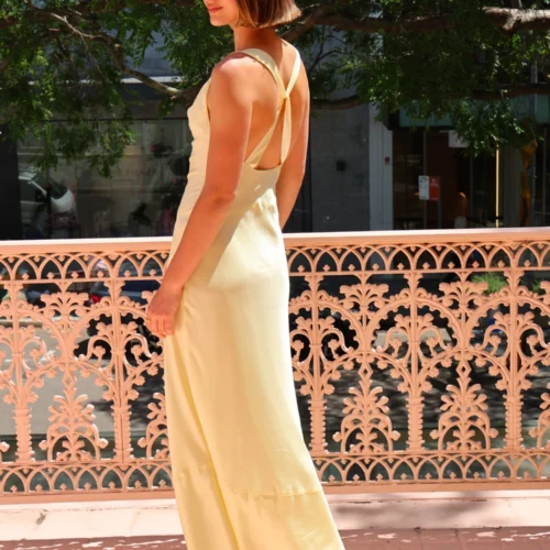 Hansen & Gretel Cameron Dress In Butter 17 Hansen & Gretel Cameron Dress In Butter -Chic Wear Store 0W1A7739 scaled