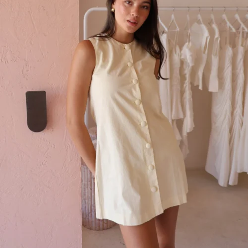 By Nicola Celine Dress In Lemon -Chic Wear Store 0W1A7849 03a3cbf6 fe4b 4cf5 aa88 b5c8b2da0a98 scaled