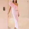 By Nicola Maya Maxi Dress In Powder Pink -Chic Wear Store 0W1A8224 scaled