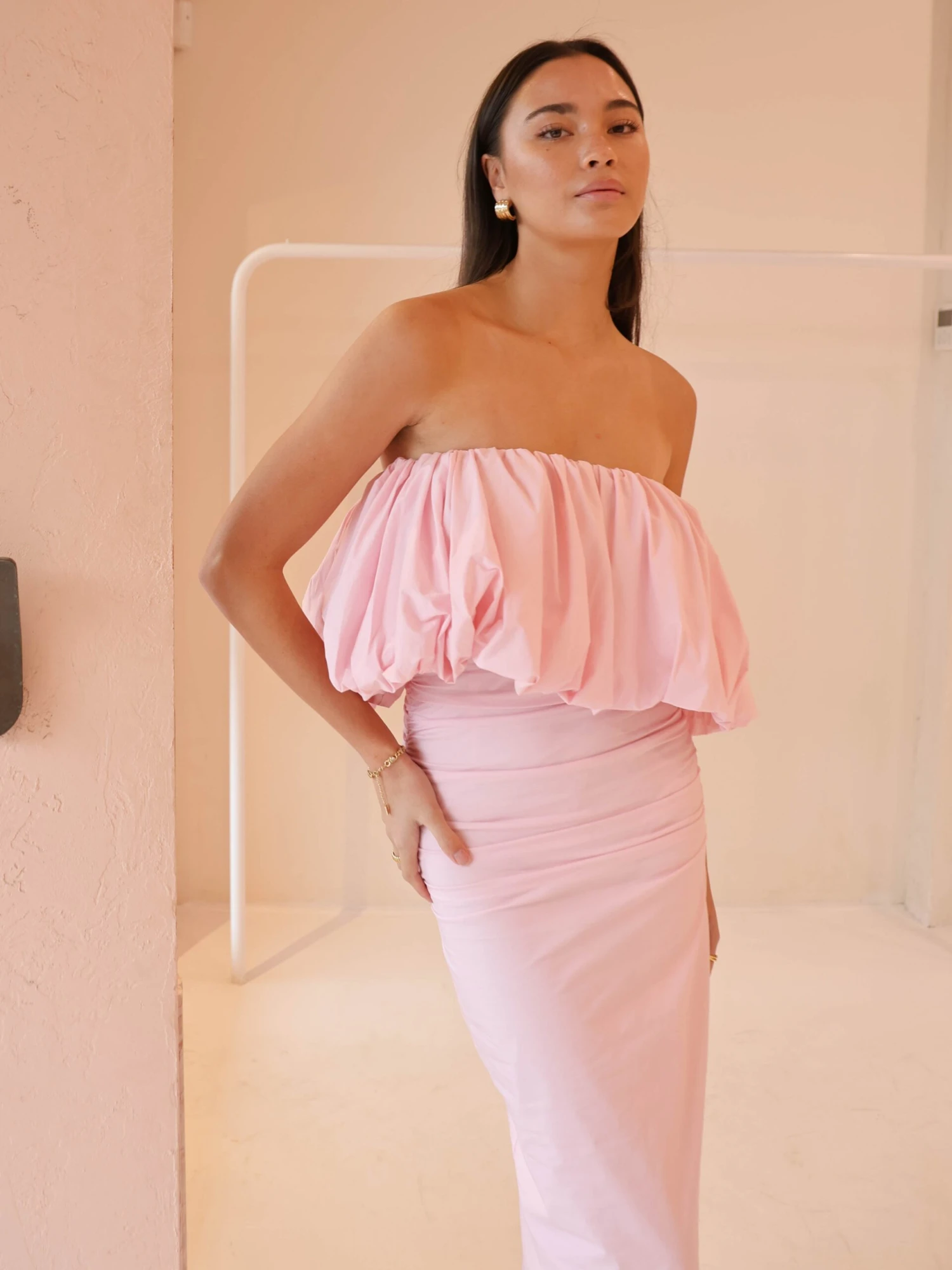 By Nicola Maya Maxi Dress In Powder Pink 8 By Nicola Maya Maxi Dress In Powder Pink - Image 6