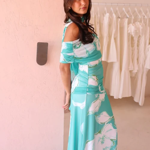 By Nicola Fiesta Off Shoulder Maxi Dress In Verde Fleur 19 By Nicola Fiesta Off Shoulder Maxi Dress In Verde Fleur -Chic Wear Store 0W1A8647 97ac9e12 6e93 4777 87df 28b24a1db6b2 scaled