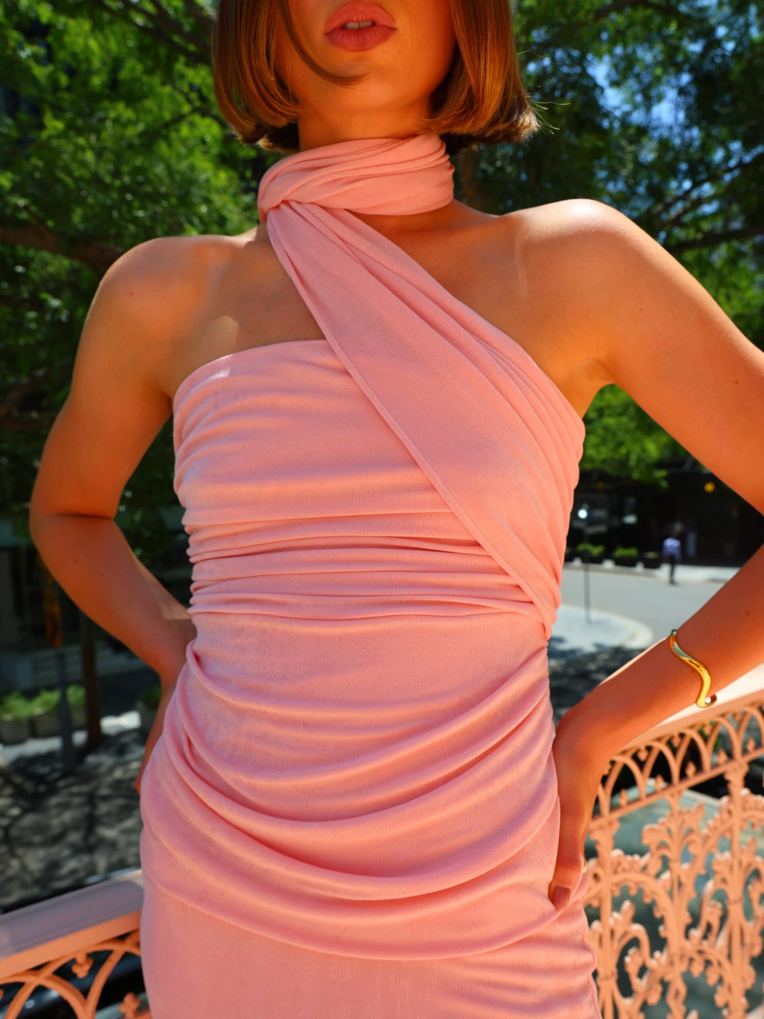 Tojha Iesha Dress In Blush 4 Tojha Iesha Dress In Blush - Image 2