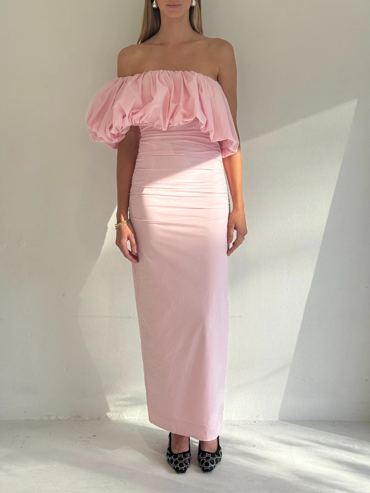 By Nicola Maya Maxi Dress In Powder Pink 5 By Nicola Maya Maxi Dress In Powder Pink - Image 3