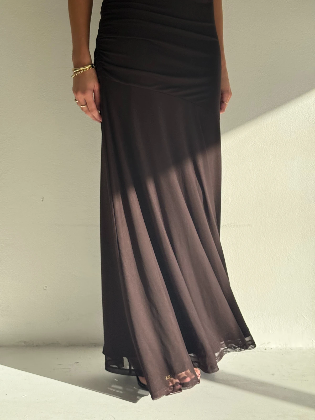 By Nicola Adele Maxi Dress In Chocolate 8 By Nicola Adele Maxi Dress In Chocolate - Image 6