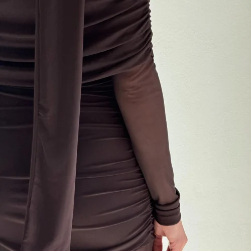 By Nicola Belle Maxi Dress In Chocolate -Chic Wear Store 2 29ccc393 c133 476a 8e1a af1e3fc2e634