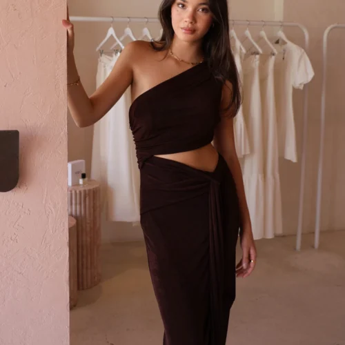 Tojha Viola Dress In Chocolate 20 Tojha Viola Dress In Chocolate -Chic Wear Store 7235CCFF 262B 40A2 81E7 A8702EB3AED5 scaled