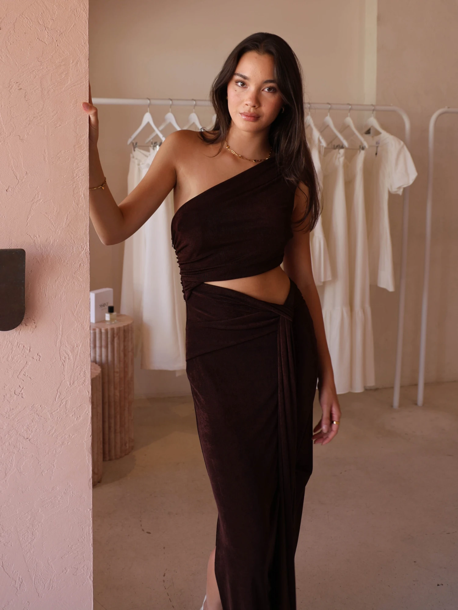 Tojha Viola Dress In Chocolate 11 Tojha Viola Dress In Chocolate - Image 9