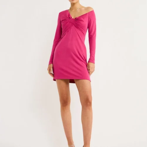 Acler Tompkins Dress In Mulberry 13 Acler Tompkins Dress In Mulberry -Chic Wear Store Acler TomkinsDress 42 lowres