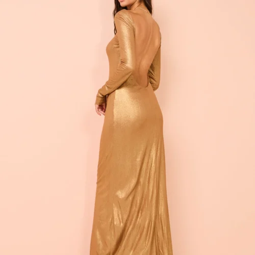 Auteur Sydney Dress In Gold