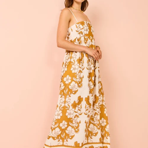 Hansen & Gretel Akacia Dress In Sunset Surf -Chic Wear Store Coco Lola Hansen Gretel AkaciaDress 10 scaled