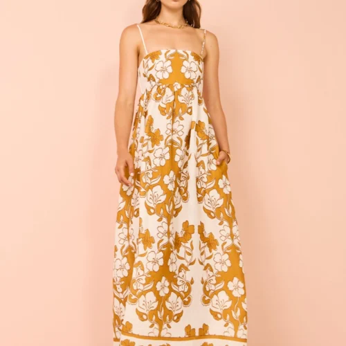 Hansen & Gretel Akacia Dress In Sunset Surf -Chic Wear Store Coco Lola Hansen Gretel AkaciaDress 9 scaled