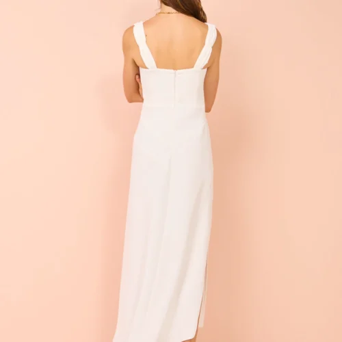 One Fell Swoop Ella Dress In Ivory -Chic Wear Store Coco Lola OneFellSwoop EllaDress 033