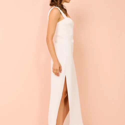 One Fell Swoop Ella Dress In Ivory -Chic Wear Store Coco Lola OneFellSwoop EllaDress 034