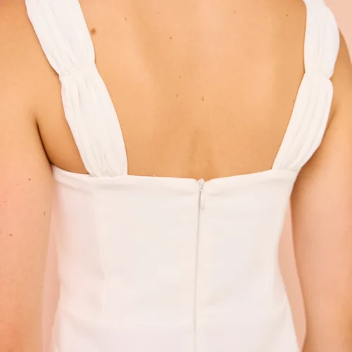 One Fell Swoop Ella Dress In Ivory -Chic Wear Store Coco Lola OneFellSwoop EllaDress 129