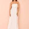 One Fell Swoop Nirvana Maxi In Runway White Matte -Chic Wear Store Coco Lola OneFellSwoop NirvanaMaxi White 1
