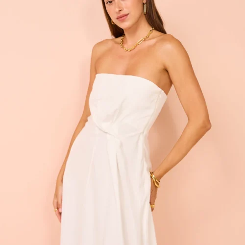 One Fell Swoop Nirvana Maxi In Runway White Matte 16 One Fell Swoop Nirvana Maxi In Runway White Matte -Chic Wear Store Coco Lola OneFellSwoop NirvanaMaxi White 121
