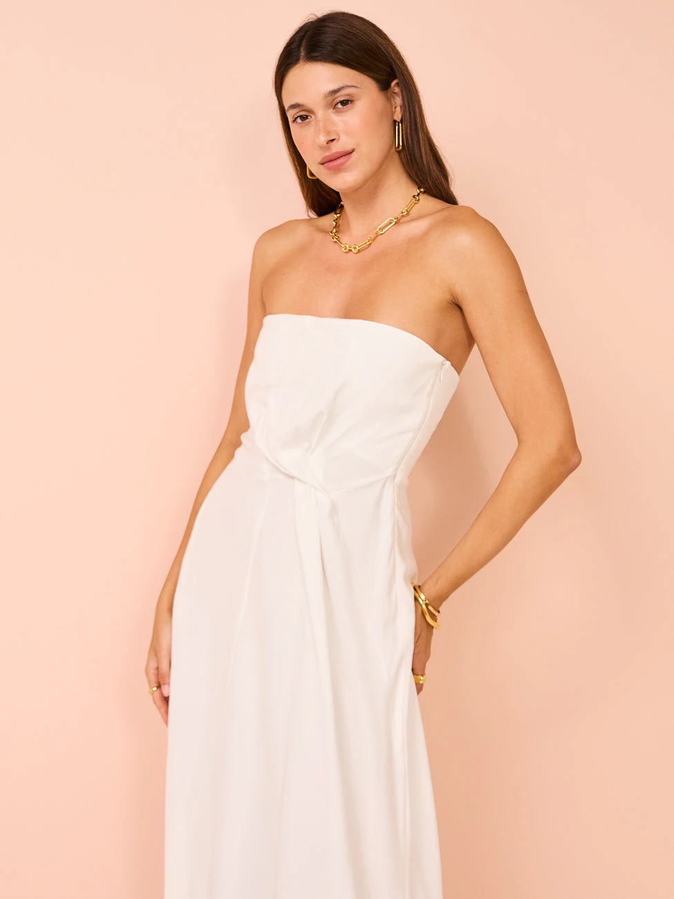 One Fell Swoop Nirvana Maxi In Runway White Matte 6 One Fell Swoop Nirvana Maxi In Runway White Matte - Image 4