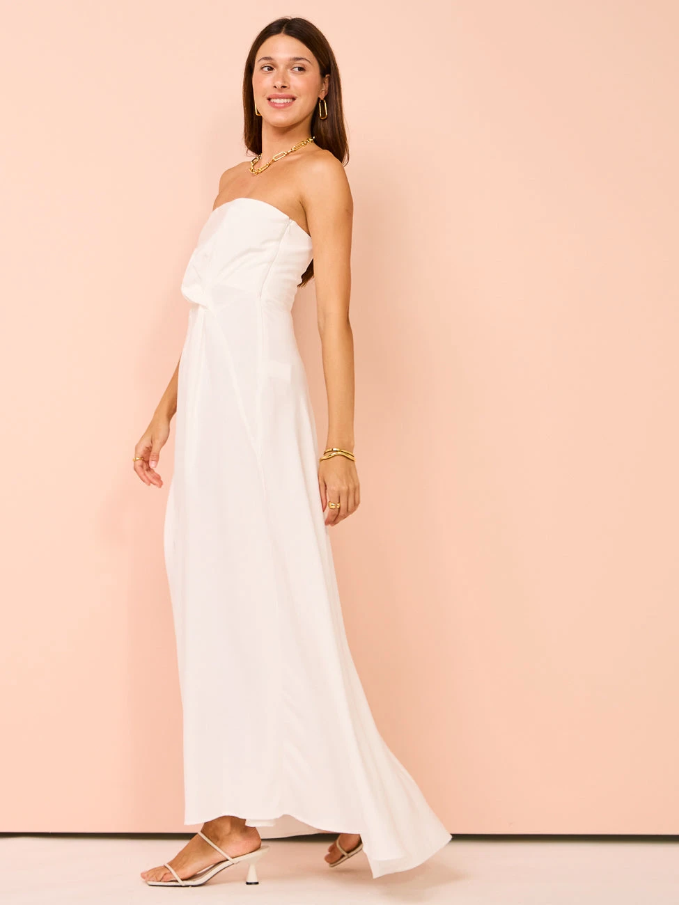 One Fell Swoop Nirvana Maxi In Runway White Matte 5 One Fell Swoop Nirvana Maxi In Runway White Matte - Image 3