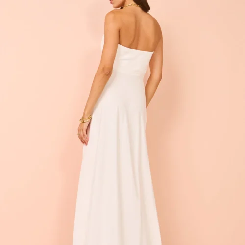 One Fell Swoop Nirvana Maxi In Runway White Matte 19 One Fell Swoop Nirvana Maxi In Runway White Matte -Chic Wear Store Coco Lola OneFellSwoop NirvanaMaxi White 18