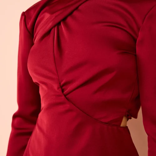 One Fell Swoop Ritual Maxi In Black Cherry -Chic Wear Store Coco Lola OneFellSwoop RitualMaxiDress 126