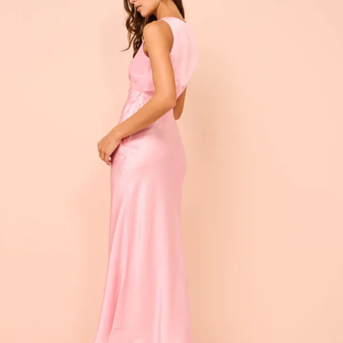 Roame Zelena Dress In Rose Quartz 18 Roame Zelena Dress In Rose Quartz -Chic Wear Store Coco Lola Roame ZelenaDress 126