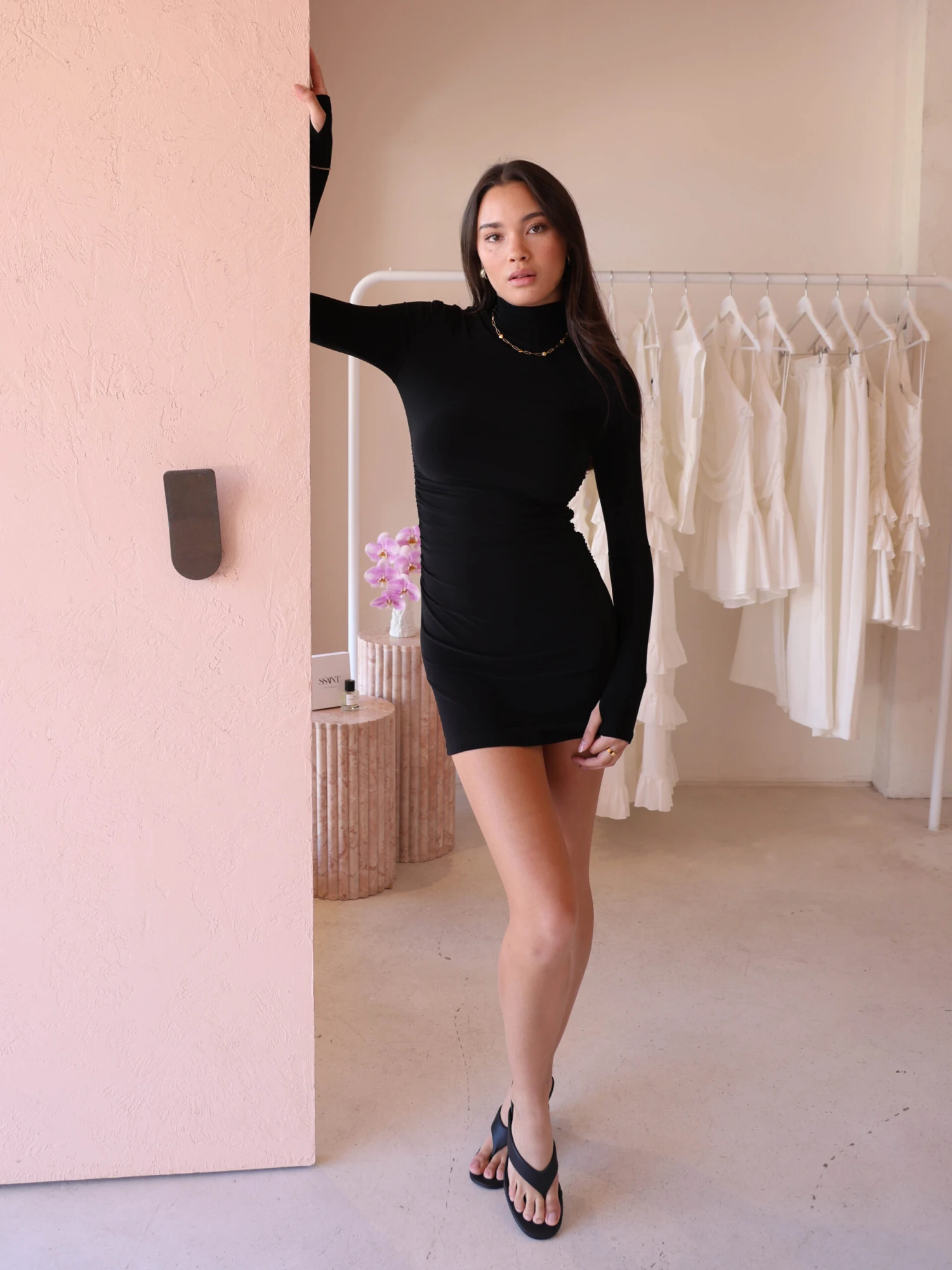 One Of Others Kova Mini Dress In Black 8 One Of Others Kova Mini Dress In Black - Image 6