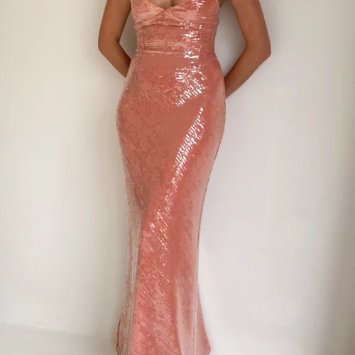 New Romantics Andy Diamond Bodice Maxi Dress In Calypso -Chic Wear Store IMG 2060 scaled