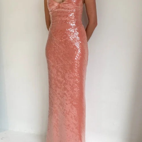 New Romantics Andy Diamond Bodice Maxi Dress In Calypso -Chic Wear Store IMG 2076 scaled