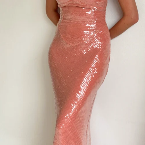 New Romantics Andy Diamond Bodice Maxi Dress In Calypso -Chic Wear Store IMG 21402 scaled