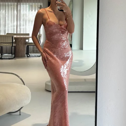 New Romantics Andy Diamond Bodice Maxi Dress In Calypso -Chic Wear Store IMG 5190