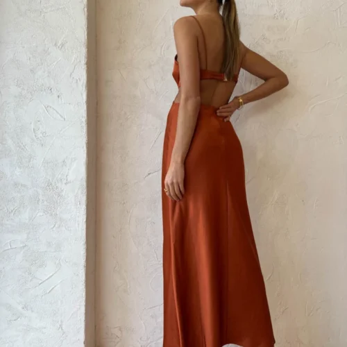 Significant Other Jacy Dress In Clay -Chic Wear Store Significant Other Low Res 75 7d7a5569 8e0f 4a66 a9c7 e1471998a47f